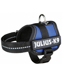 TRIXIE Postroj pre psov Julius-K9 powerpostroj baby XS 30-40 cm nebesky modrý