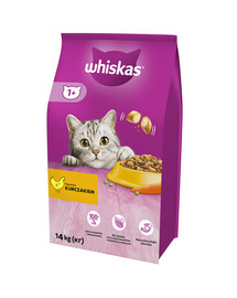 WHISKAS granule s kuracím mäsom 14 kg