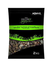 AQUAEL štrk prírodný  viacfarebný 5-10 mm 2kg