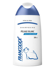 FRANCODEX Šampón na bielu srsť 250 ml