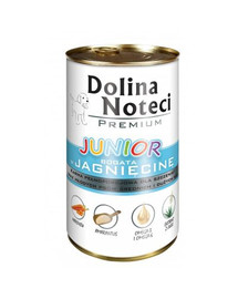 DOLINA NOTECI Premium Junior bohaté na jahňacie 400g