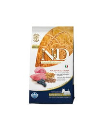 Farmina N&D dog Low Grain Adult Mini Lamb, Spelt, Oats & Blueberry 2,5 kg