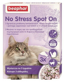 BEAPHAR No Stress Spot On Pre mačky 0,4 ml x3