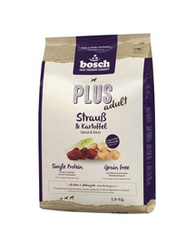 BOSCH Plus pštrosie mäso a zemiaky 12,5 kg