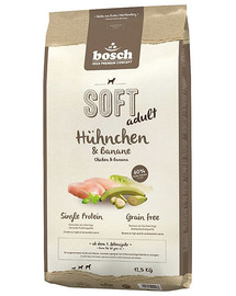 BOSCH Plus kuracie & banán 12,5 kg