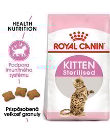 ROYAL CANIN Kitten Sterilised 400g granule pre kastrované mačiatka