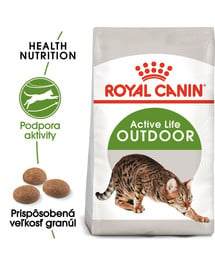 ROYAL CANIN Outdoor 2kg granule pre mačky s častým pohybom vonku