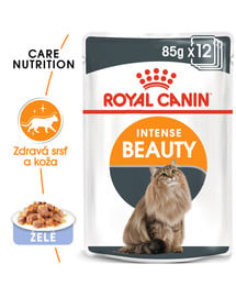 ROYAL CANIN Intense Beauty Gravy 85g kapsička pre mačky v šťave 12 x 85g