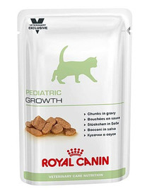 ROYAL CANIN Veterinary Care Cat Pediatric Growth Pouch 12x 100 g