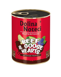 DOLINA NOTECI Premium SuperFood hovädzie s husacím mäsom 800 g