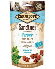 CARNILOVE Cat Semi Moist Snack Sardine&Parsley 50g