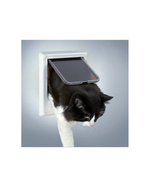 TRIXIE Dvierka pre mačku  'Freecat de luxe elektromagnetické biele