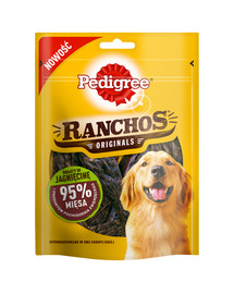 PEDIGREE Ranchos 95% Jahňacie 7 x 70 g