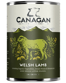 CANAGAN Dog Welsh lamb waleské jahňacie mäso 400g