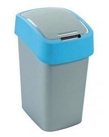 CURVER Odpadkový kôš "FLIP BIN" 25 l strieborno-modrý