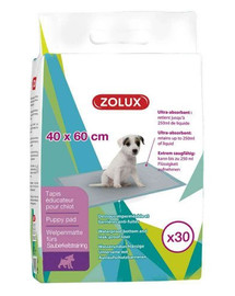 ZOLUX Absorpčné rohože 40 x 60 cm, 30ks