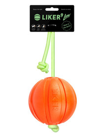LIKER LUMI lopta na žiariacej šnúrke 9 cm