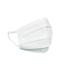 HEXA HEALTH Ochranné dvojvrstvové bavlnené rúško, biele