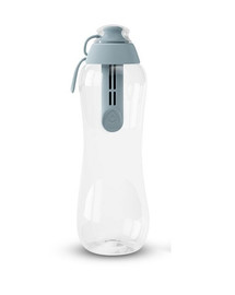 DAFI Filtračná fľaša 0,5 l + 1 ks filter, sivá