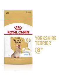 ROYAL CANIN Yorkshire Terrier Adult 8+ 1,5 kg granule pre staršieho jorkšírskeho teriéra