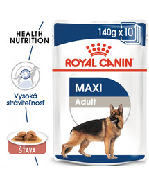 ROYAL CANIN Maxi Adult kapsička pre dospelé veľké psy 10x140g