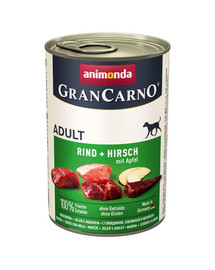 ANIMONDA GranCarno jeleň/jablko konzerva 400 g