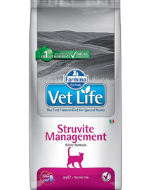 FARMINA Vet Life Struvite Management Cat – Krmivo pre mačky 10 kg