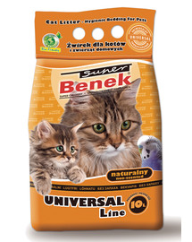 BENEK Super Universal Bentonitové stelivo pre mačky 10l