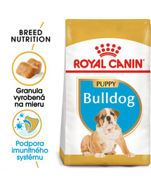 ROYAL CANIN Bulldog Puppy 12 kg granule pre šteňa buldoga