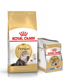 ROYAL CANIN Persian Adult 10 kg + kapsičky Persian Adult 12x85 g