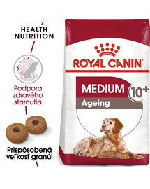 ROYAL CANIN Medium Ageing 10+ stredné plemená 2 x 15 kg