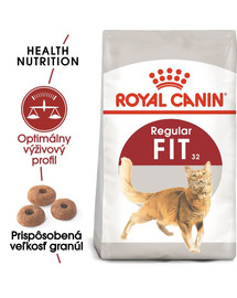 ROYAL CANIN Fit 2 x 10 kg granule pre správnu kondíciu mačiek