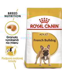 ROYAL CANIN French Bulldog adult  2 x 9 kg granule pre dospelého francúzskeho buldočka
