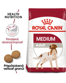 ROYAL CANIN Medium Adult 2 x 15 kg granule pre dospelých psov strednej rasy
