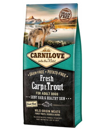 CARNILOVE Adult fresh kapor a pstruh 24 kg (2 x 12 kg)