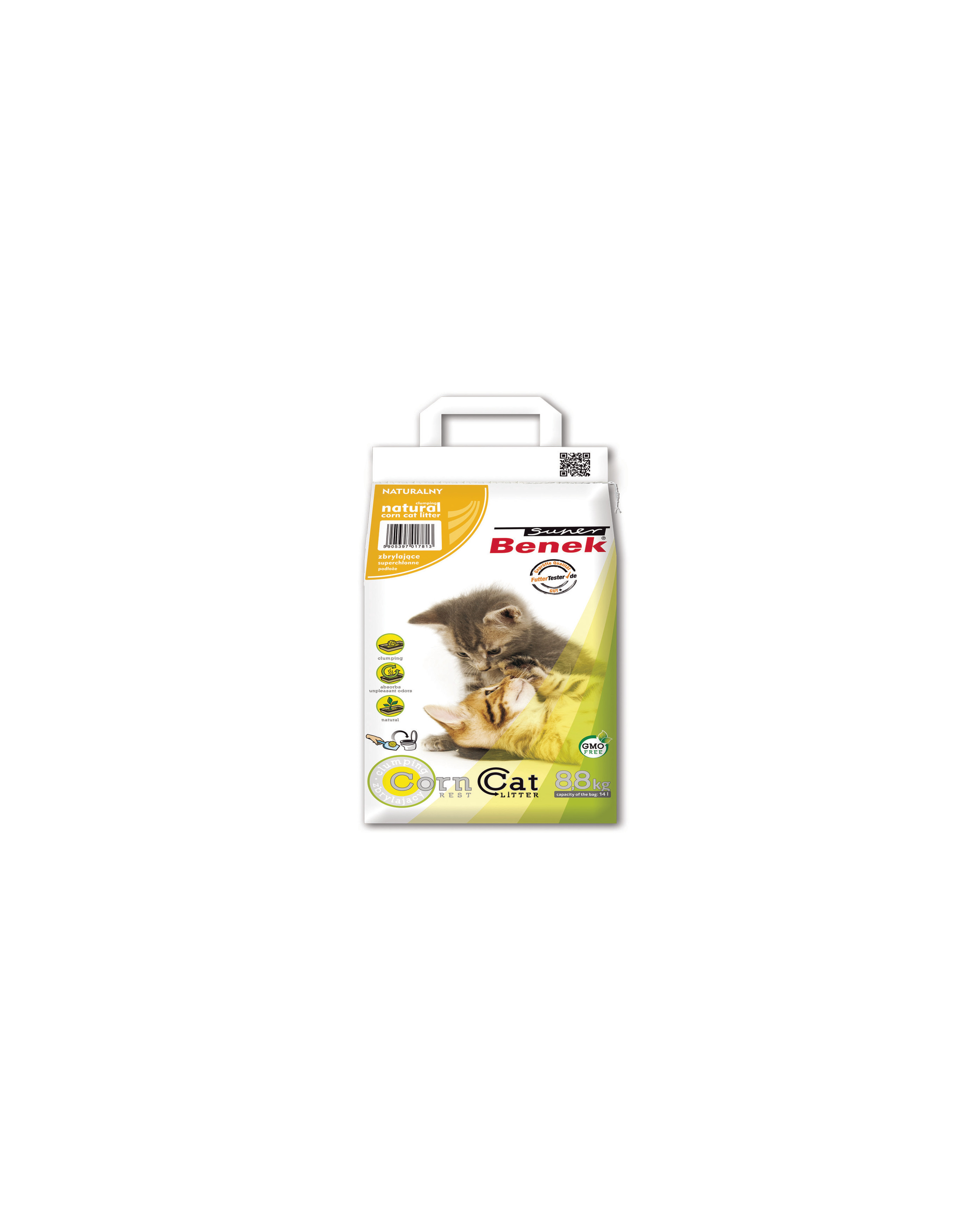 Benek super corn cat natural online
