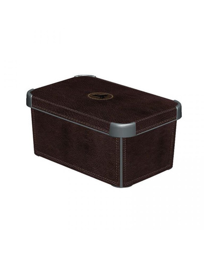 CURVER Deco Stockholm S Leather Úložný box s vekom