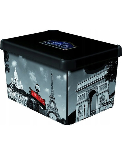CURVER Úložný box s vekom Paríž,veľkosť L