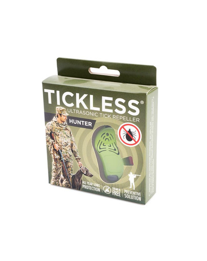 TICKLESS Hunter Ultrazvukový odpudzovač kliešťov zelený
