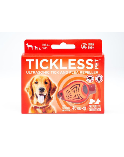 TICKLESS Pet Ultrazvukový odpudzovač kliešťov a blch pre psy a mačky