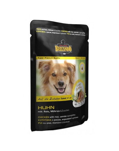 BELCANDO Finest Selection s kuracím, ryžou a mrkvou 24x300 g