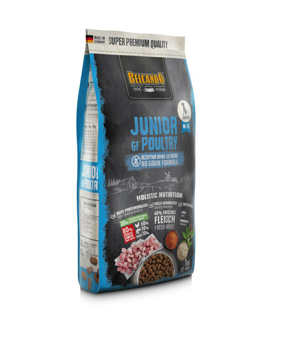 BELCANDO Finest Grain Free Junior Poultry M-XL 1 kg