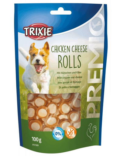 TRIXIE PREMIO Chicken Cheese Rolls 100 g