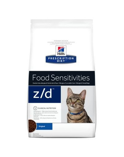 HILL'S Prescription Diet Feline z/d Food Sensitivities 4 kg