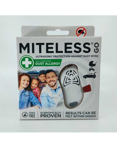 TICKLESS MiteLess Go Prenosný ultrazvukový odpudzovač roztočov