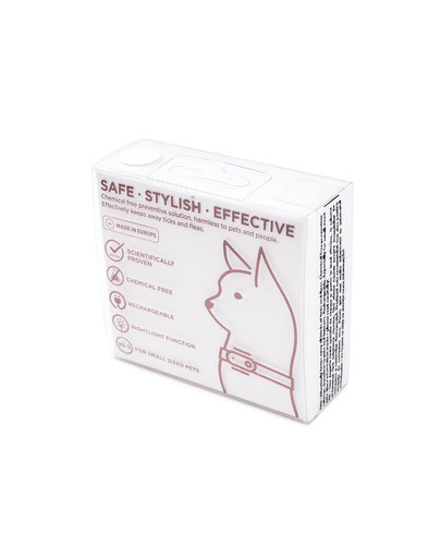TICKLESS Mini Cat Ultrazvukový odpudzovač kliešťov a blch pre mačky Biely