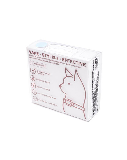 TICKLESS Mini Cat ultrazvukový odpuzovač kliešťať pre mačky Baby Blue