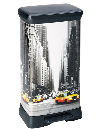 CURVER New York City Kôš s pedálom 50 l