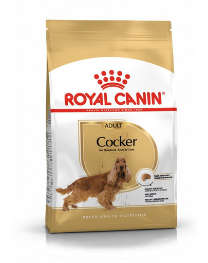 ROYAL CANIN Cocker adult 3 kg granule pre dospelého kokeršpaniela