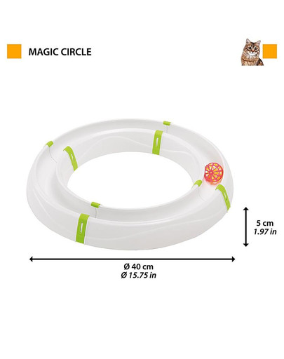 FERPLAST Inteligentná hračka pre mačky Magic Circle